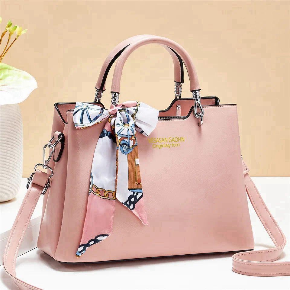 Rexine Plain Hand Bag