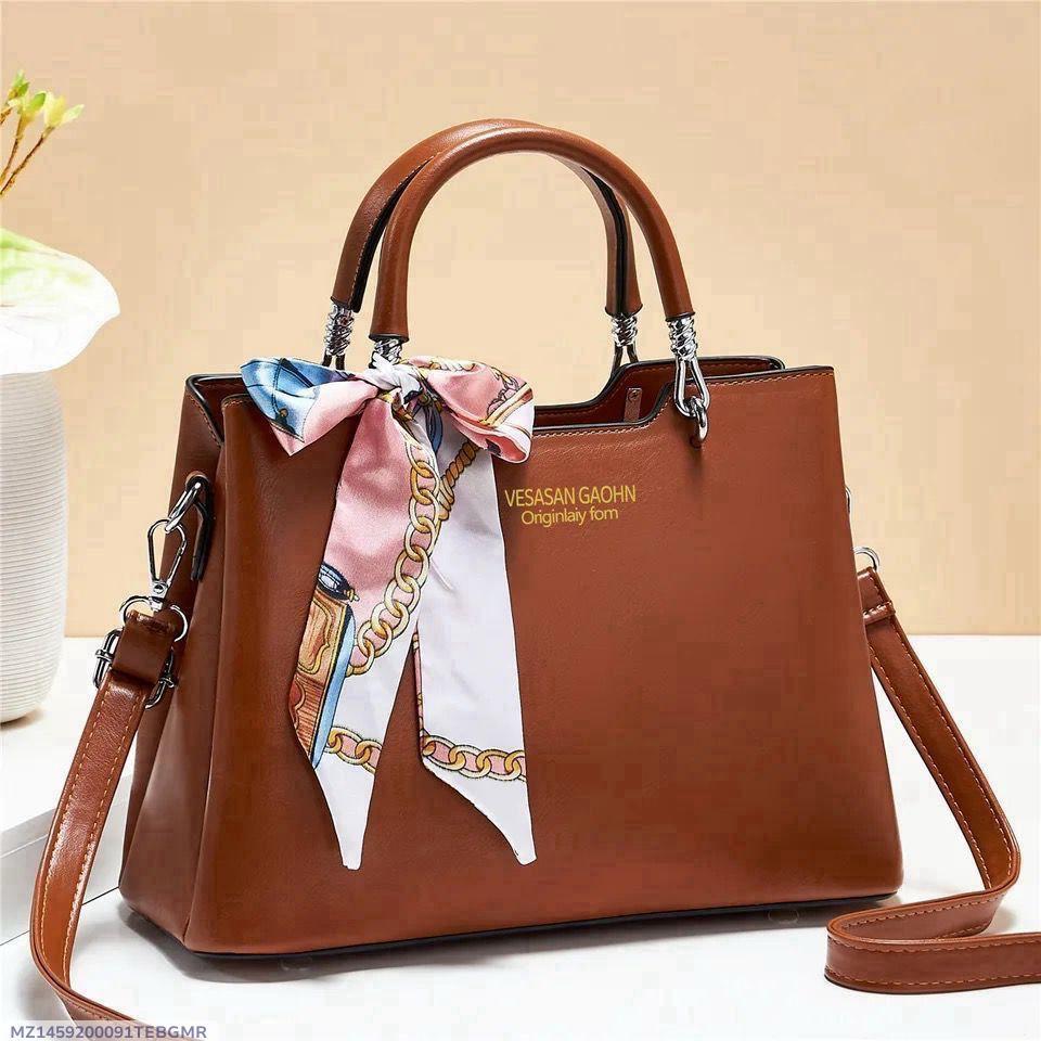 Rexine Plain Hand Bag