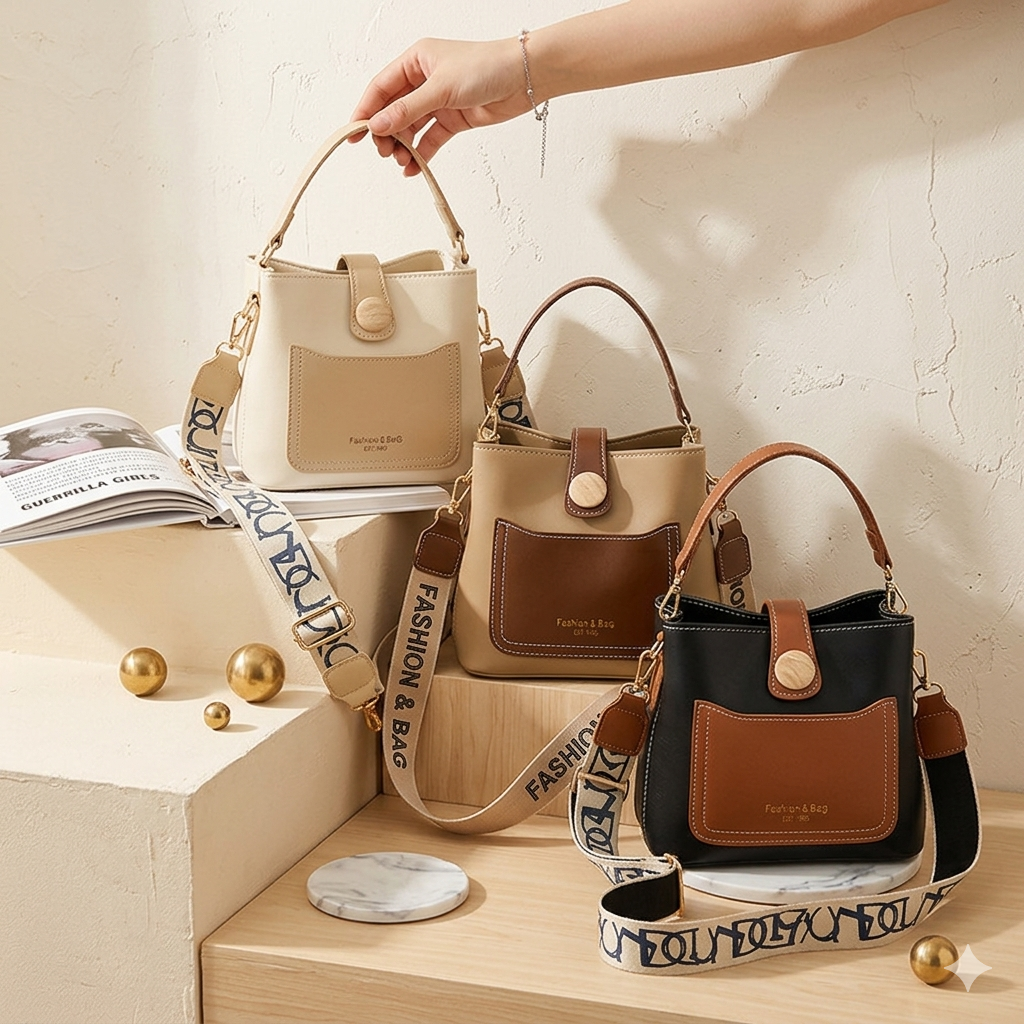 Crossbody Bag with Large Capacity